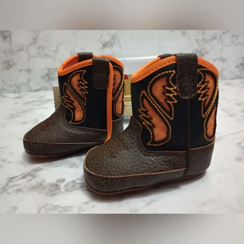 NIB Ariat Lil Stompers Baby Boots Size 6wks-3mnths